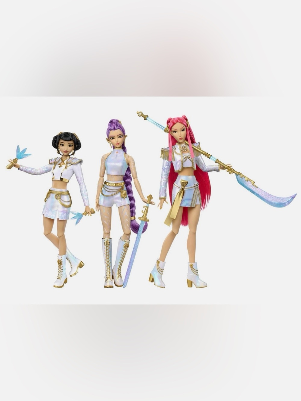 Mattel Creations HUNTR/X Rumi Mira Zoey  3-Pack NEW Huntrix K-Pop Demon Hunters